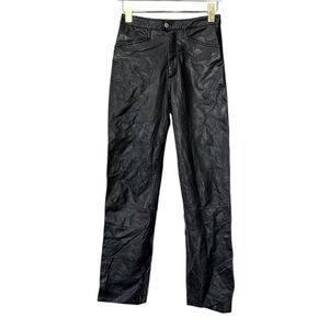Vintage Wilson’s leather boot cut pants size 2